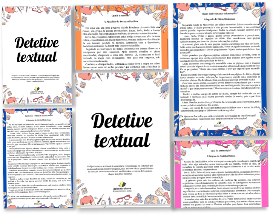 kit palavra chave aulas