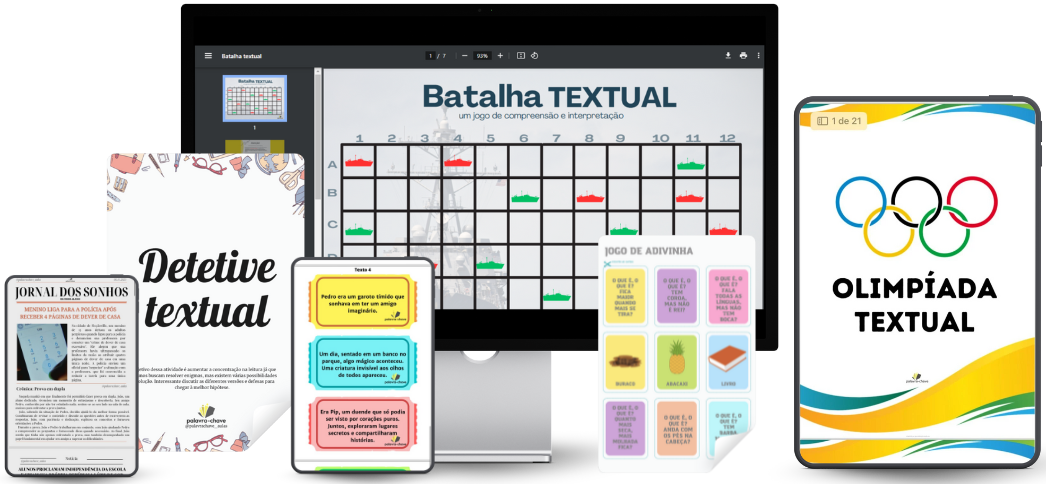 kit palavra chave aulas